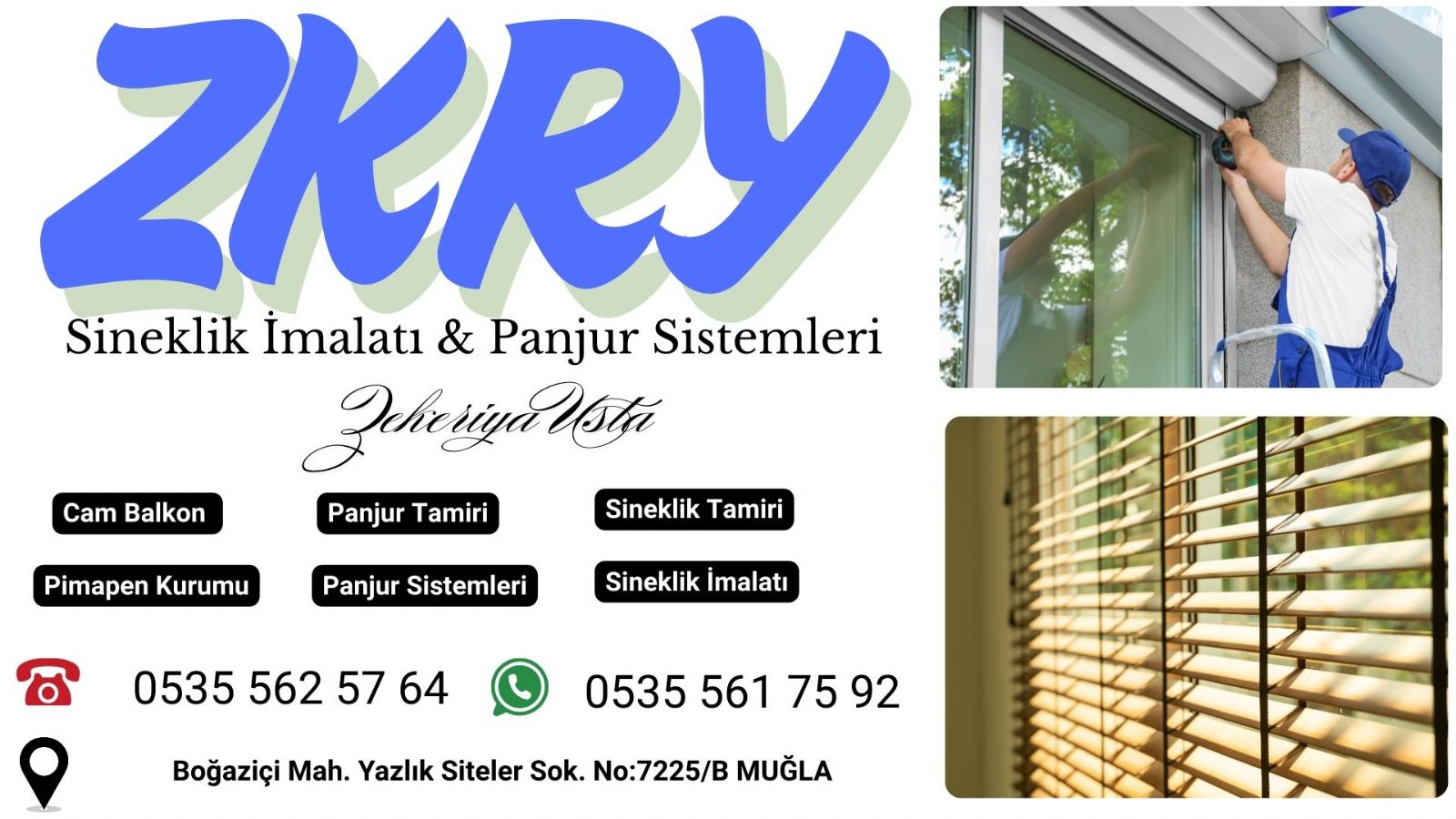 Muğla Kepenk Tamiri